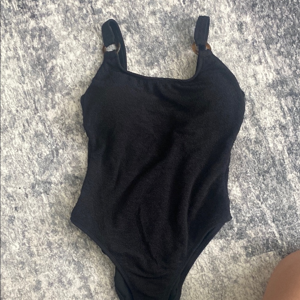 Shade & Shore Classic Black Swimsuit